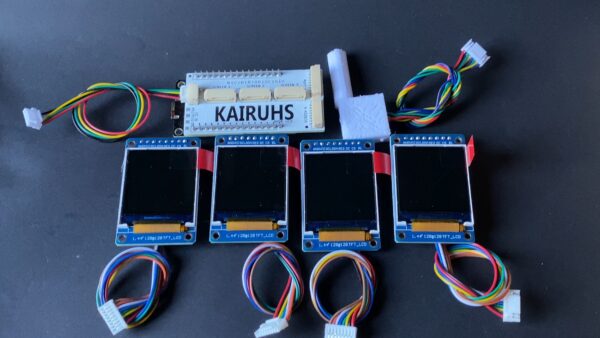 PRE-ORDER: KAIRUHS FPV KIT V2 – Quad Screen w/ LoRa Radar