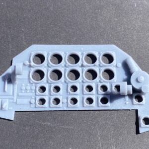 T-28 Gauge Cluster Dashboard – 1.2m Scale (Cutout Panel)
