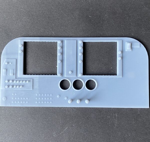 Cessna Dual-Screen FPV Scale Dashboard (1.44" Displays)