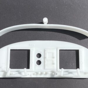 Maule M7 Dual-Screen FPV Dashboard – 1.5 m Scale (Resin, Dual 1.44″ Cutouts)