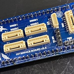 Kairuhs FPV Cockpit Display Control Board – V2.3 Standard | FC-Free Standalone | Battery Telemetry